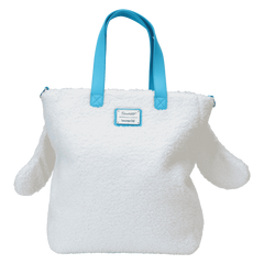 sanrio cinnamoroll cosplay sherpa tote crossbody bag with coin bag