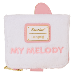 sanrio exclusive my melody plush cosplay bifold wallet