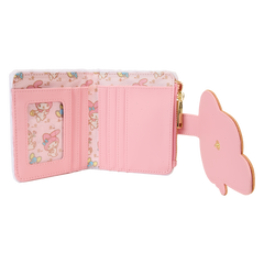 sanrio exclusive my melody plush cosplay bifold wallet