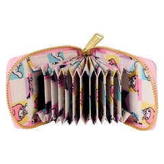 sdcc limited edition hello kitty & friends terry cloth accordion wallet