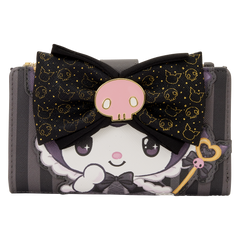 sanrio kuromi 20th anniversary flap wallet