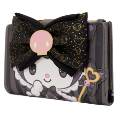 sanrio kuromi 20th anniversary flap wallet
