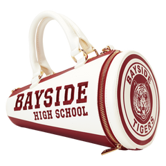 saved by the bell bayside high megaphone figural crossbody bag