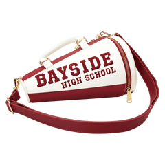 saved by the bell bayside high megaphone figural crossbody bag