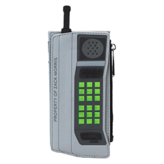 saved by the bell zack morris retro cell phone glow large card holder