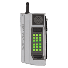 saved by the bell zack morris retro cell phone glow large card holder