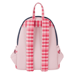 strawberry shortcake denim gingham mini backpack
