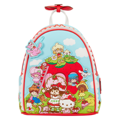 sanrio hello kitty & friends x strawberry shortcake scented mini backpack