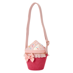 loungefly figural cupcake crossbody bag