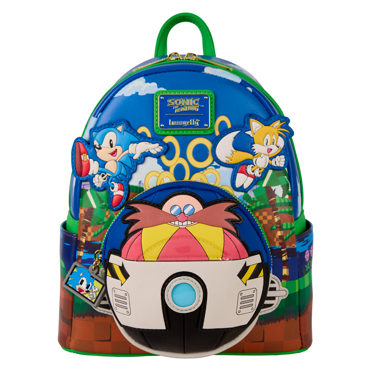 sonic the hedgehog light up mini backpack
