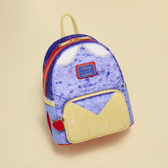 snow white gown cosplay mini backpack