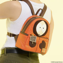 south park kenny cosplay mini backpack