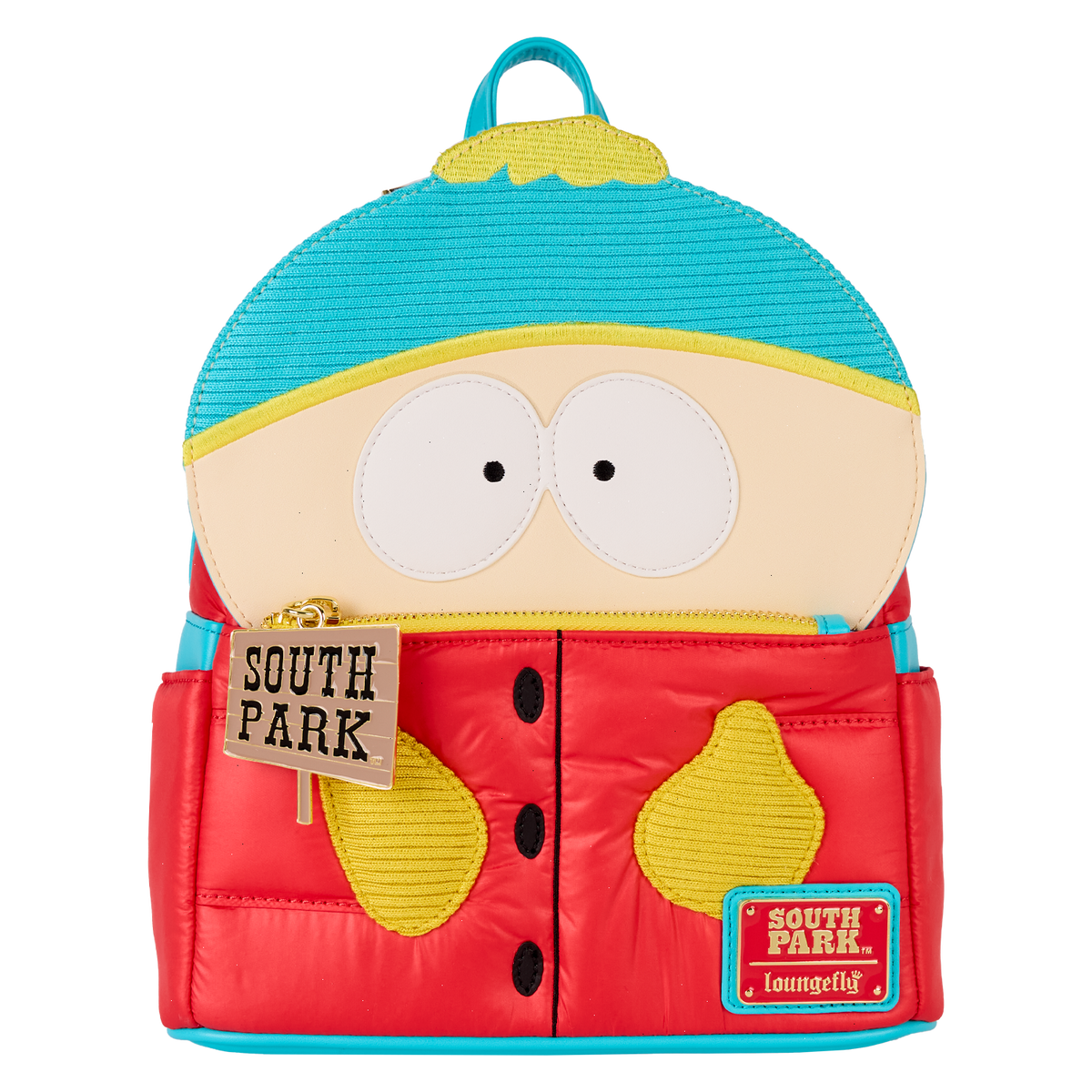 south park cartman cosplay mini backpack