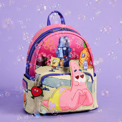spongebob squarepants & patrick star hearts mini backpack