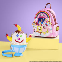 spongebob squarepants goofy goober ice cream sundae figural crossbody bag