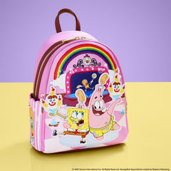 spongebob squarepants & patrick star goofy goober light up mini backpack