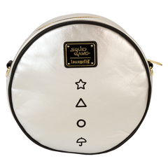 squid game dalgona candy tin crossbody bag with coin bag