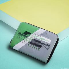 star wars: the power of the force lightsaber zip around wallet