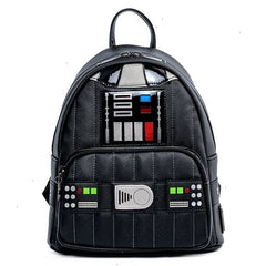 star wars darth vader light up cosplay mini backpack