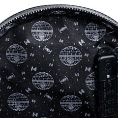 star wars darth vader light up cosplay mini backpack