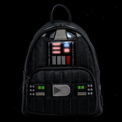star wars darth vader light up cosplay mini backpack