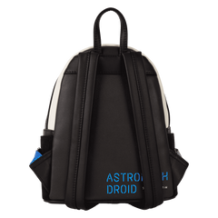 star wars: the power of the force r2-d2 astromech droid light up mini backpack