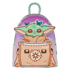 the mandalorian grogu butterfly mini backpack