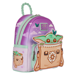 the mandalorian grogu butterfly mini backpack
