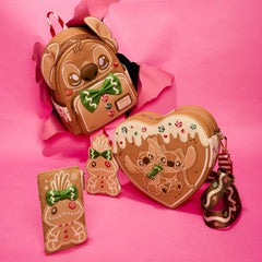 lilo & stitch scrump gingerbread large card holder