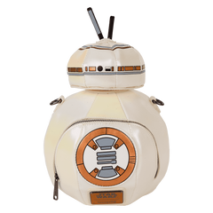 star wars: the force awakens bb-8 droid figural crossbody bag
