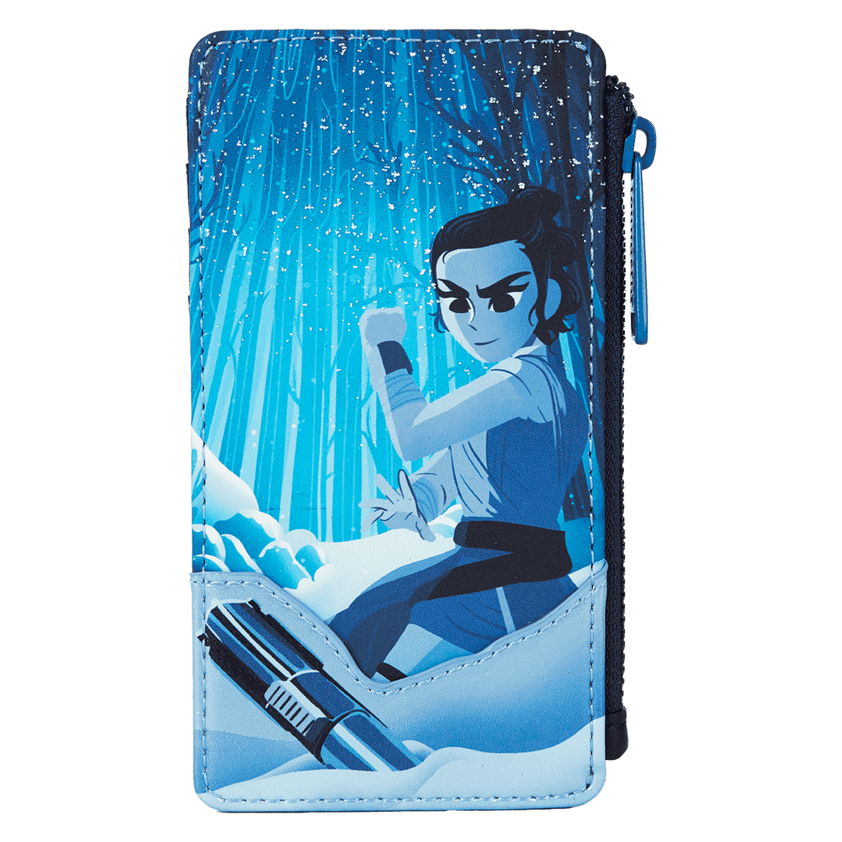star wars: the force awakens rey large card holder