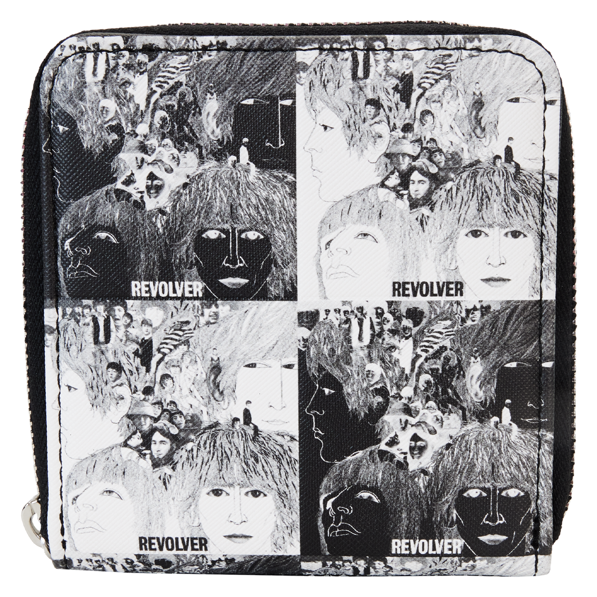 the beatles revolver album cover zip around wallet