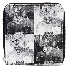 the beatles revolver album cover zip around wallet