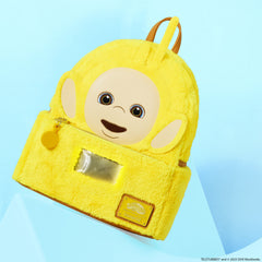 teletubbies laa-laa plush cosplay light up mini backpack