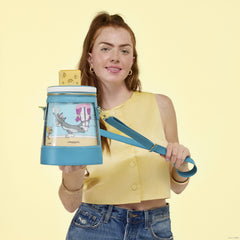 tom and jerry spinning scene crossbody bag