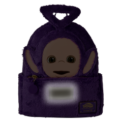 teletubbies tinky-winky plush cosplay light up mini backpack
