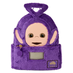 teletubbies tinky-winky plush cosplay light up mini backpack