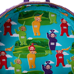 teletubbies tinky-winky plush cosplay light up mini backpack