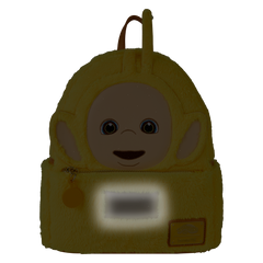teletubbies laa-laa plush cosplay light up mini backpack