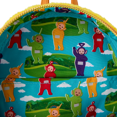 teletubbies laa-laa plush cosplay light up mini backpack