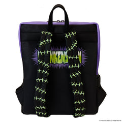 universal monsters frankenstein mask glow mini backpack with coin bag