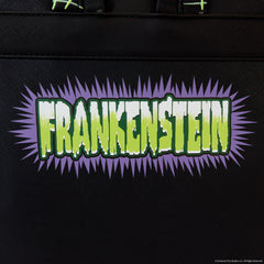 universal monsters frankenstein mask glow mini backpack with coin bag