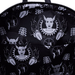 universal monsters exclusive the bride of frankenstein glow mini backpack