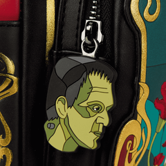 universal monsters the bride of frankenstein stained glass mini backpack