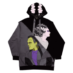 universal monsters the bride of frankenstein unisex hoodie