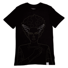 universal monsters the bride of frankenstein unisex tee