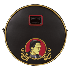 universal monsters the bride of frankenstein stained glass crossbody bag