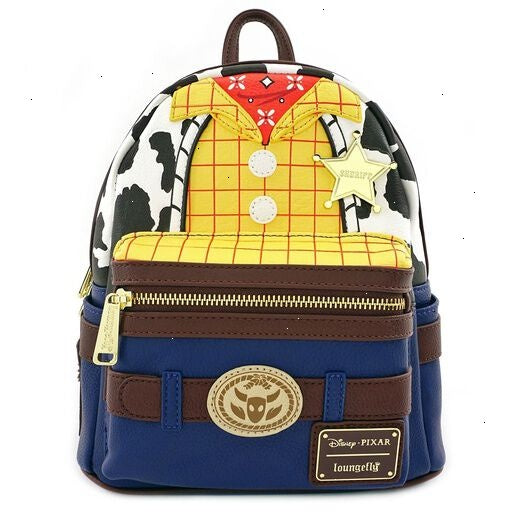 toy story woody cosplay mini backpack