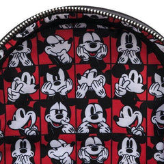 disney mickey mouse quilted cosplay mini backpack