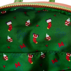mickey & minnie mouse hot cocoa fireplace mini backpack